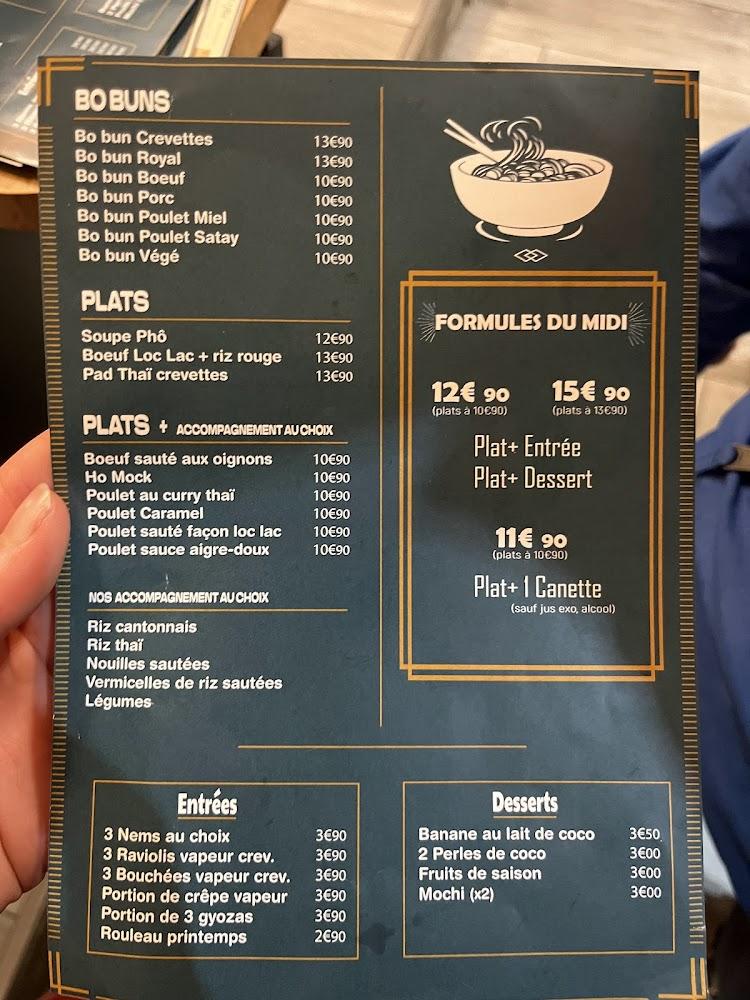 La Cantine Viet-Thai 92 - Menu Image 3