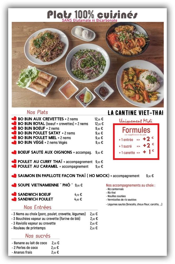 La Cantine Viet-Thai 92 - Menu Image 4